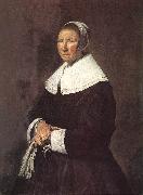HALS, Frans Portrait of a Woman sfet Norge oil painting reproduction